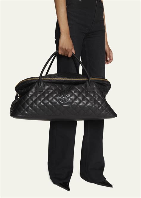 ysl es giant|Saint Laurent ES Giant Travel Bag in Smooth Quilted Leather .